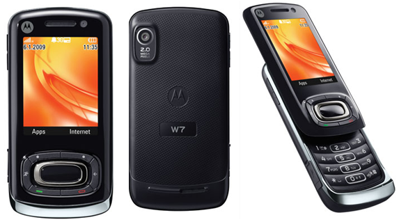 Motorola MOTO W7 Active Edition Black
