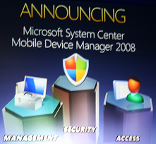 Microsoft System Center Mobile Device Manager Microsoft System Center Mobile Device Manager