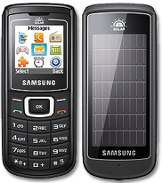 Samsung E1107 Crest Solar Phone