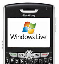 Blackberry with Windows Live