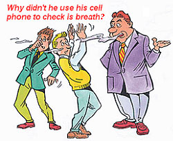 Cell Phone Breath Check Cell Phone Breath Check