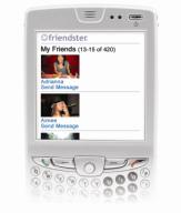 Friendster Mobile Site