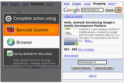 Google Barcode Scanning