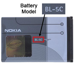 Nokia Battery (BL-5C) Replacement 