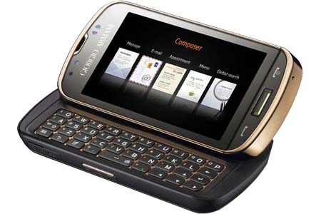 Giorgio Armani-Samsung smartphone