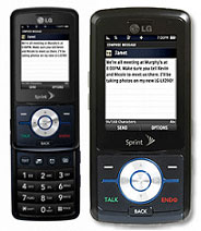 LG LX290 Slider Phone