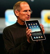 Apple iPad Shown by Steve Jobs